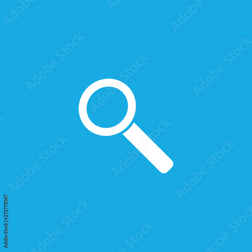 Search icon illustration isolated vector. photo