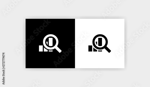 FILE SEARCH Icon Flat Graphic Design