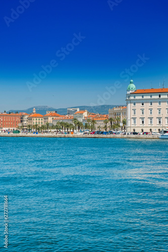 Harbor of Split, Croatia, largest city of the region of Dalmatia and popular touristic destination © ilijaa