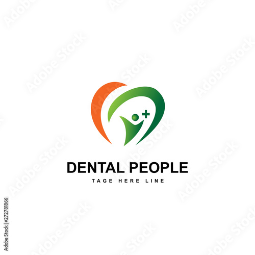 dental people logo template