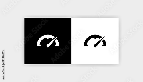 MEASURING PERFORMANCE ICON FLAT GRAPHIC DESIGN