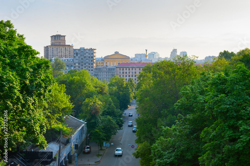 Kiev city center architectu...