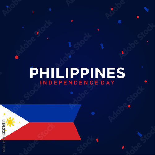 Philippines National Day Vector Design Template