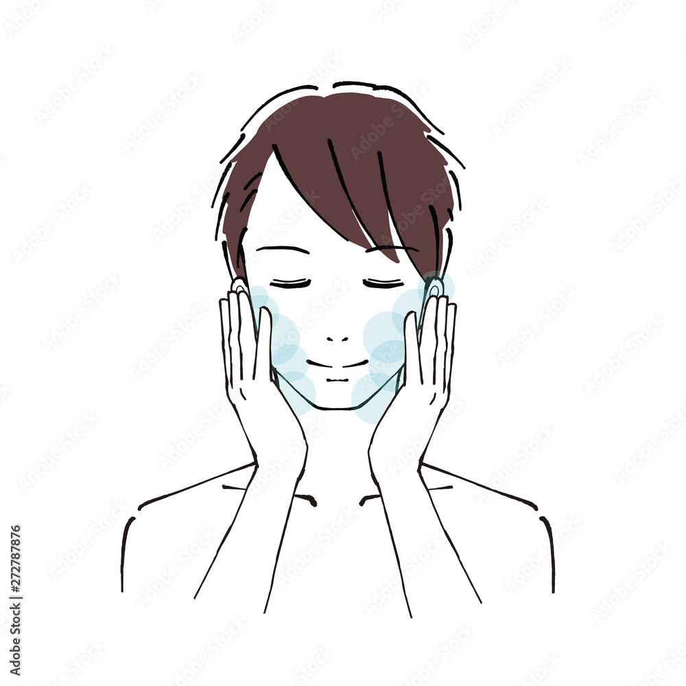 男性の顔 悩み 男性の顔 悩み