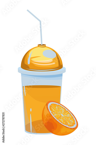 tropical fruit and smoothie drink