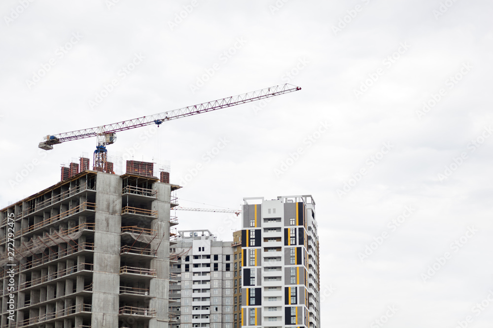 Modern apartment buildings on a sunny day Modern apartment buildings on a sunny day
