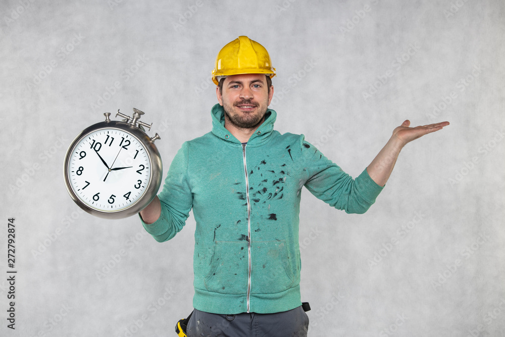 concept of time in matters of construction, builder and clock concept of time in matters of construction, builder and clock