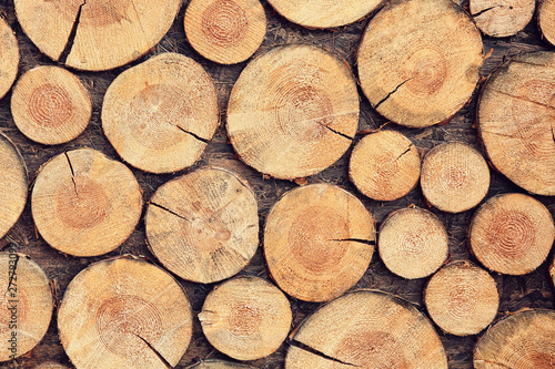 Firewood abstract background