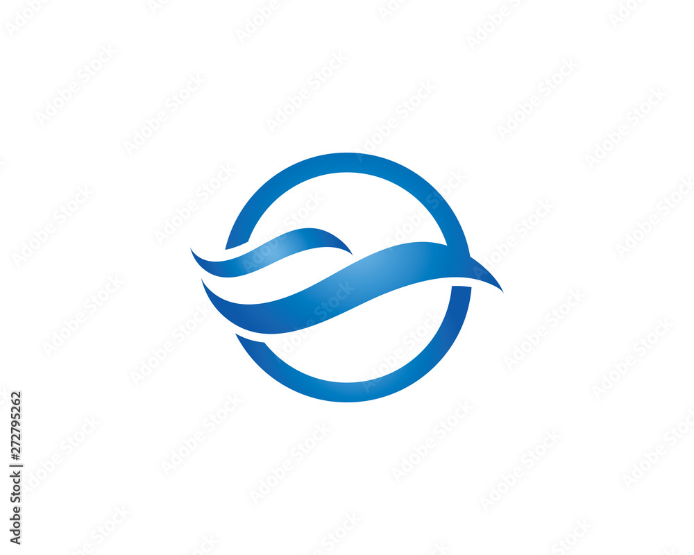 Water Wave symbol and icon Logo Template Water Wave symbol and icon Logo Template