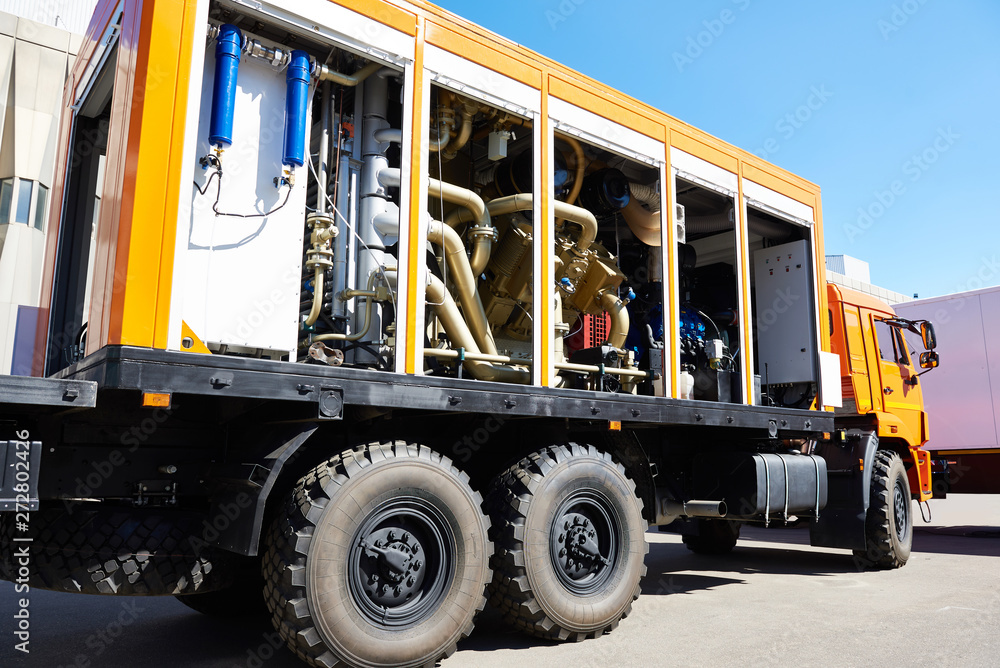 Mobile diesel nitrogen station Mobile diesel nitrogen station