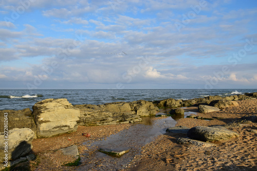 Panorama of Caspian Sea