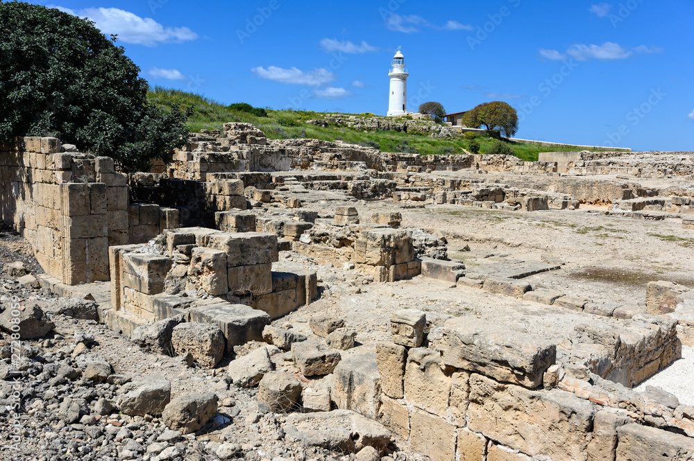 Part of the Kato Paphos Archaeological Park in Cyprus