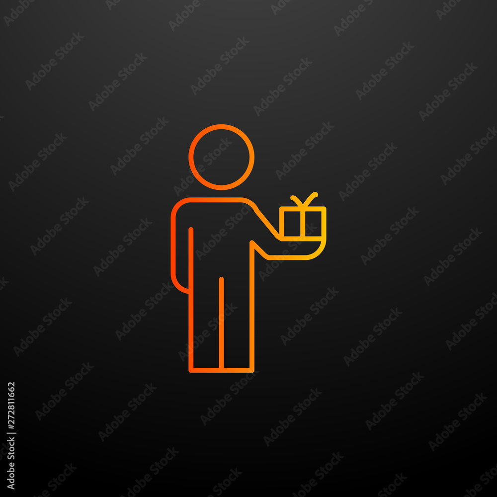 work bonuses nolan icon. Elements of business organisation set. Simple icon for websites, web design, mobile app, info graphics