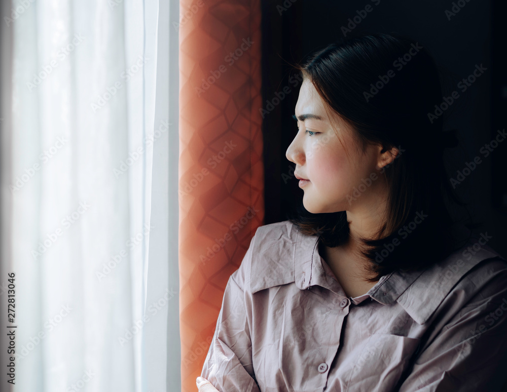 Hone business online seller concept, Asian women with her freelance job business online seller. Hone business online seller concept, Asian women with her freelance job business online seller.
