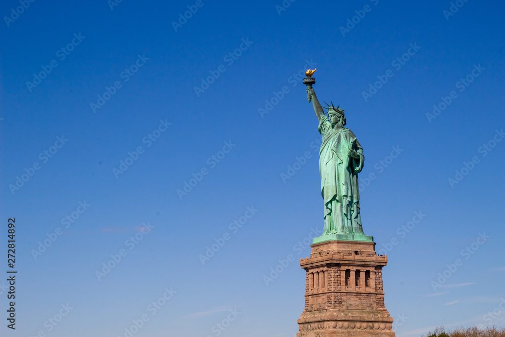 Fototapeta premium Close up of the statue of liberty, New York City