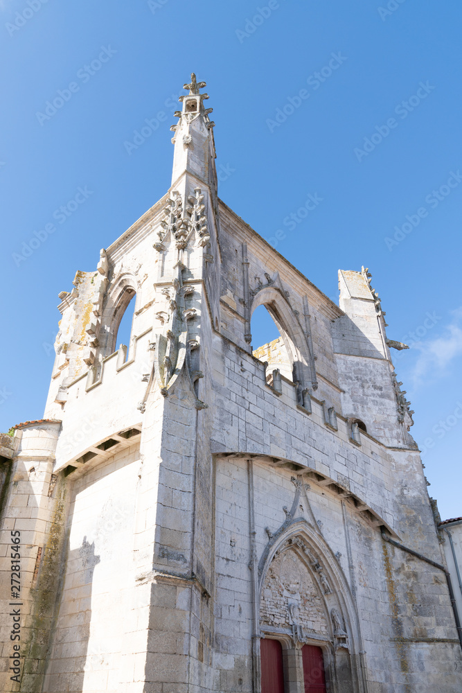 church in Ile de Re in Saint Martin , France