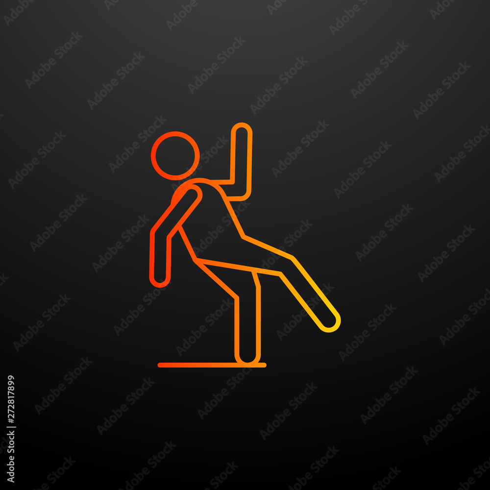falling man nolan icon. Elements of insurance set. Simple icon for websites, web design, mobile app, info graphics falling man nolan icon. Elements of insurance set. Simple icon for websites, web design, mobile app, info graphics