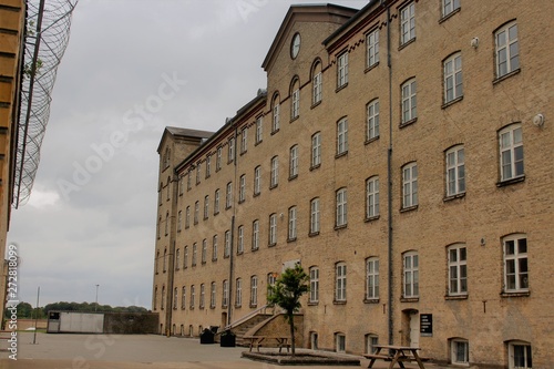 old prison building in the city