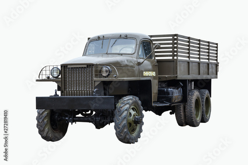 Cargo military car