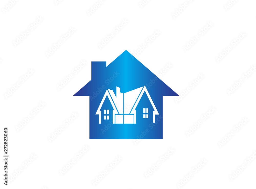 Architecture for home and houses for logo design illustration, property icon in a home symbol Architecture for home and houses for logo design illustration, property icon in a home symbol