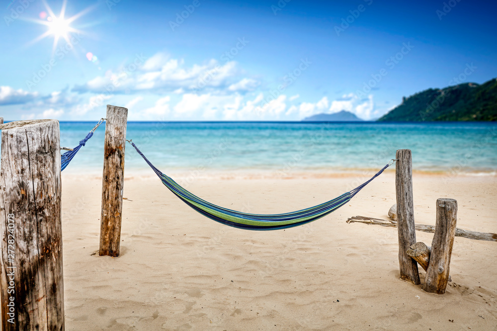 Obraz premium Summer background of beach and free space for your decoration. 