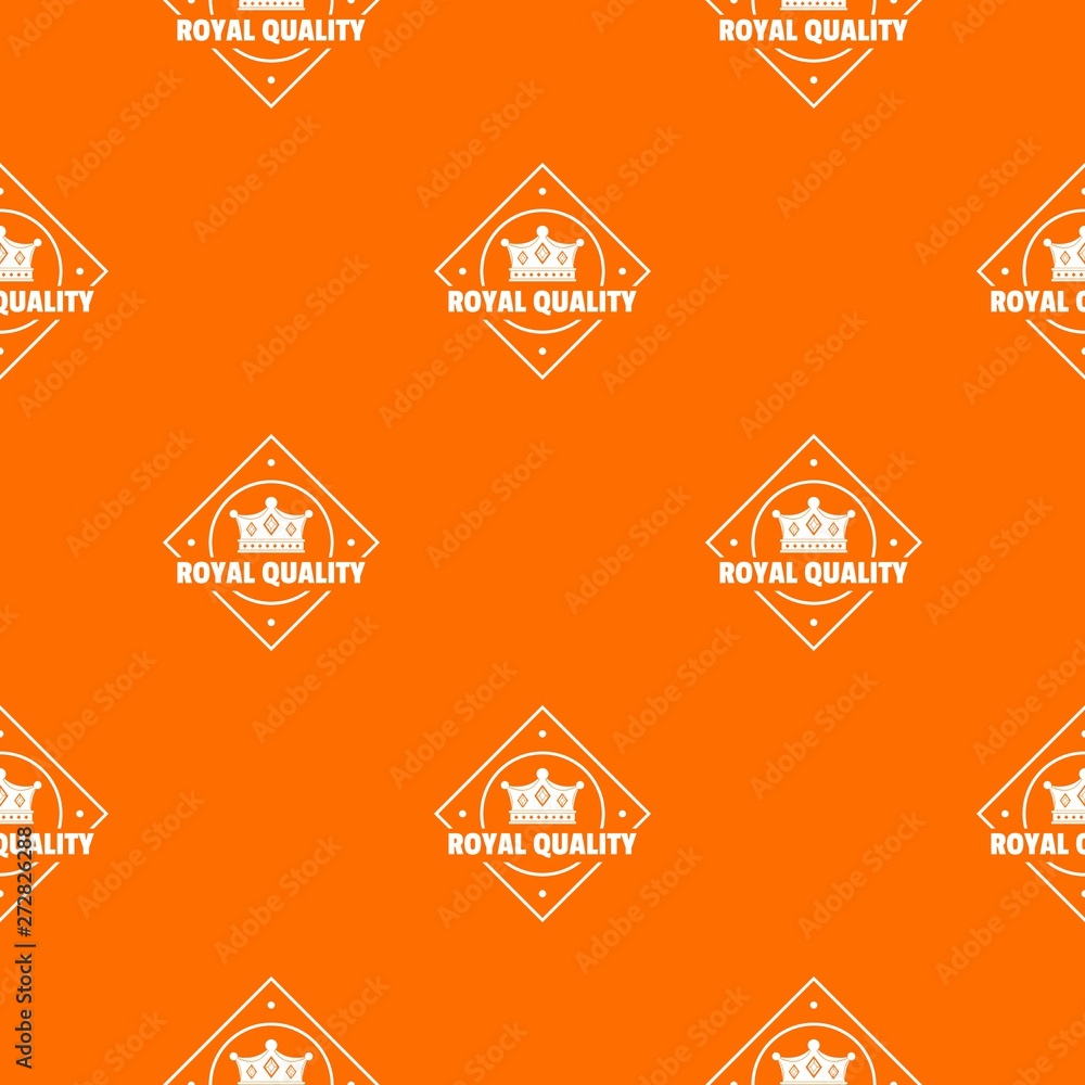 Obraz premium Royal quality pattern vector orange for any web design best
