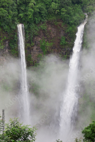 Tadfan Waterfall   Beautiful waterfall in Laos.