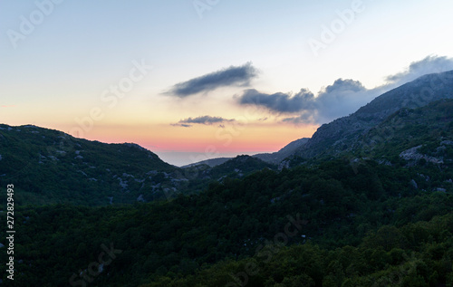 Sunset Over Montenegro