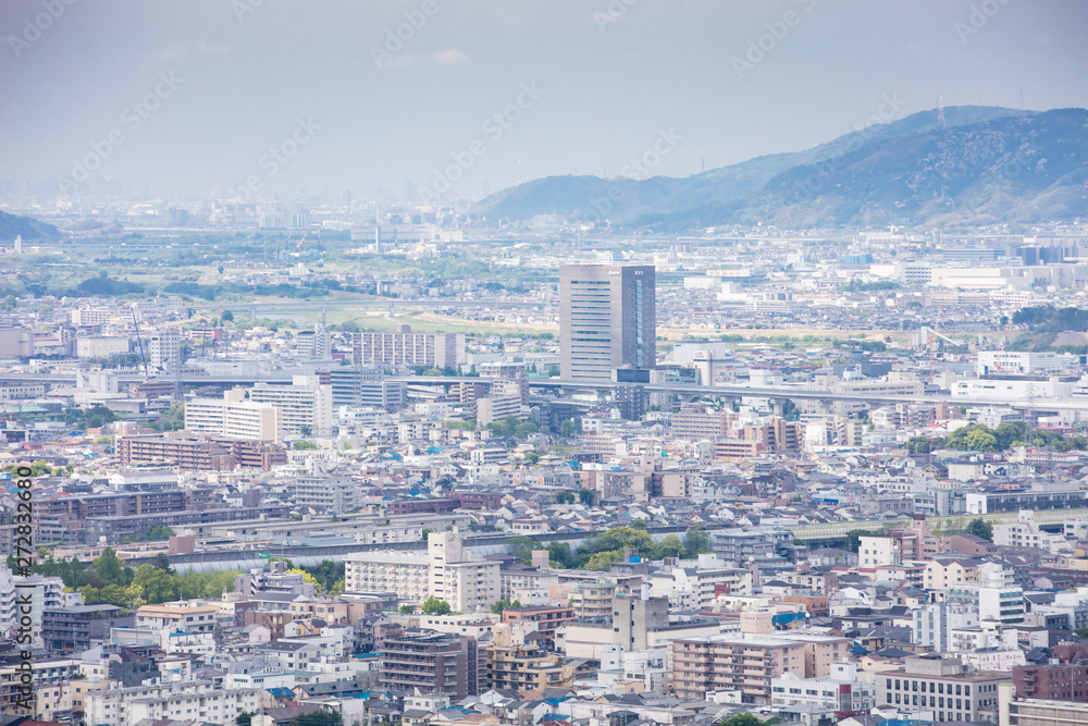 View over Kyoto from Fushimi Inari Shrine View over Kyoto from Fushimi Inari Shrine