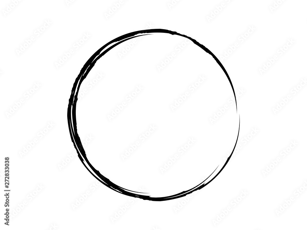 Grunge dry circle made for your project.Round shape made of ink for marking. Grunge dry circle made for your project.Round shape made of ink for marking.