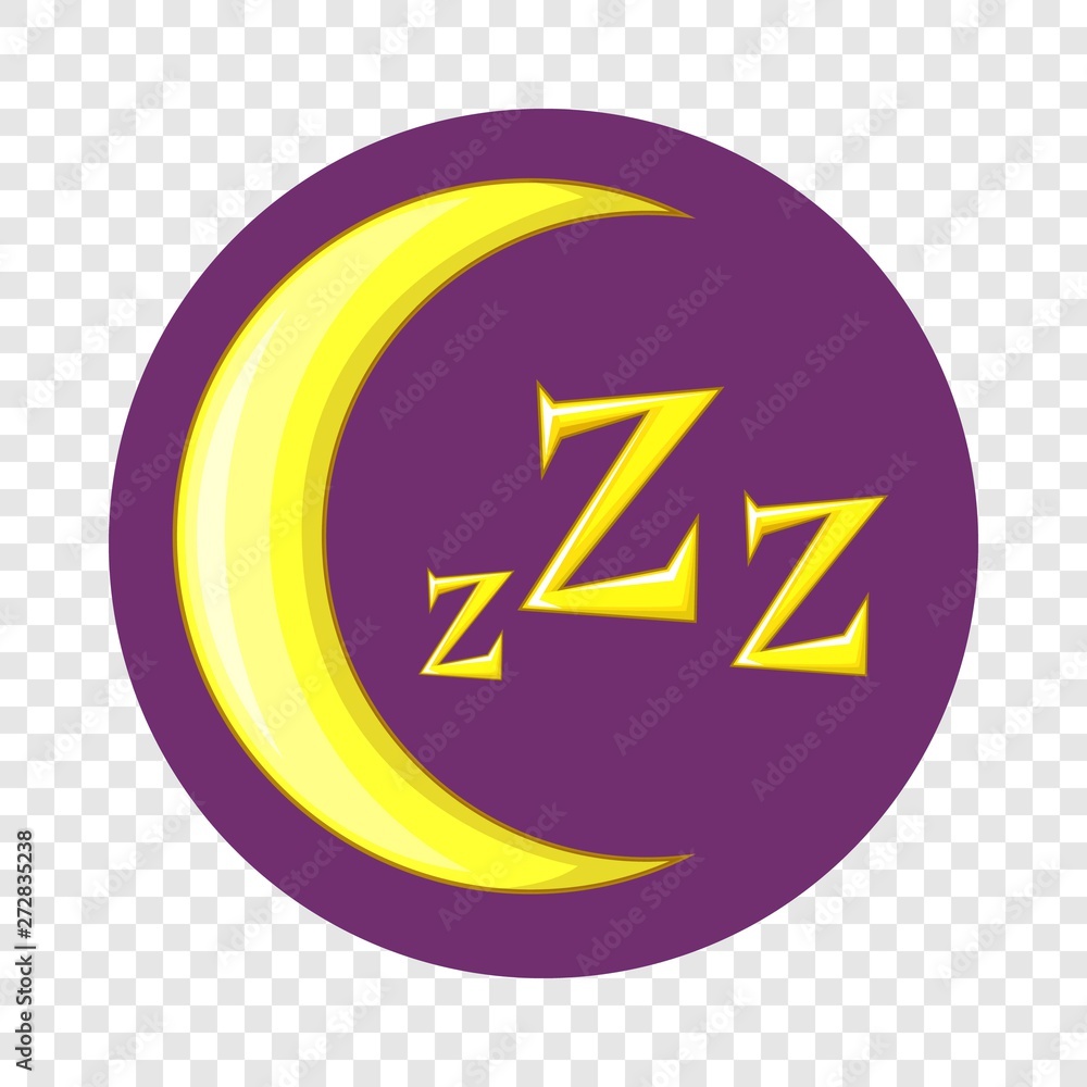 Night icon. Cartoon illustration of night vector icon for web Night icon. Cartoon illustration of night vector icon for web