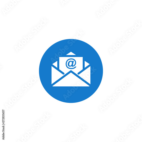 Email Icon. envelope icons in modern design style for web site and mobile app Vector Illustration. email logo design inspiration