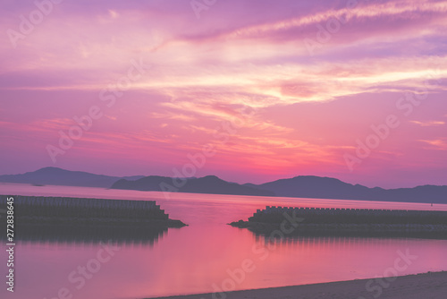 Wallpaper Mural 香川県夕焼け Torontodigital.ca