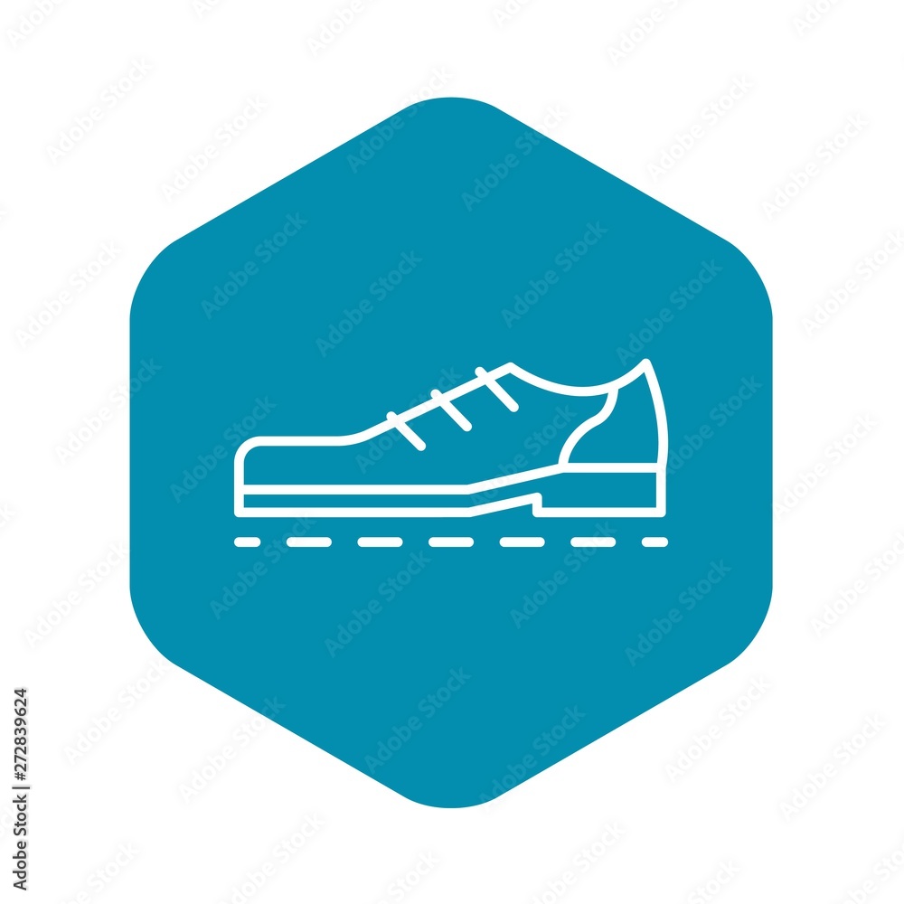 Bowling shoes icon. Outline bowling shoes vector icon for web design isolated on white background Bowling shoes icon. Outline bowling shoes vector icon for web design isolated on white background