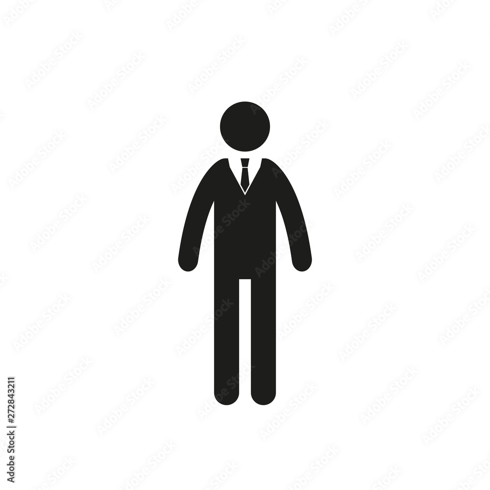 Employee icon. Simple vector illustration Employee icon. Simple vector illustration