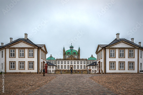 Fredensborg Palace in Denmark in Symmetry photo