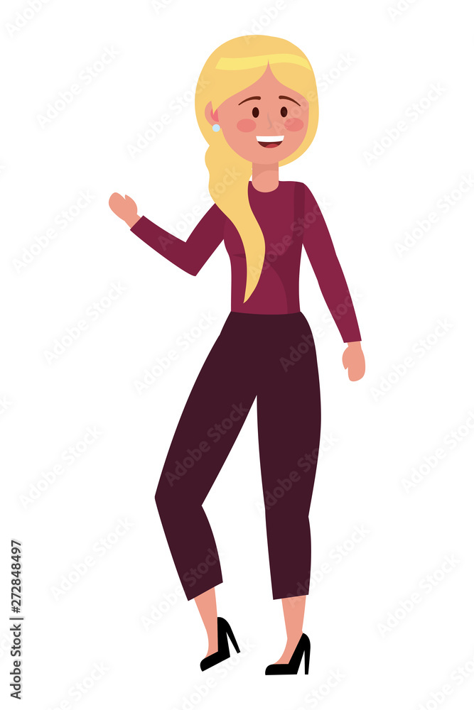 Isolated woman design vector illustration Isolated woman design vector illustration