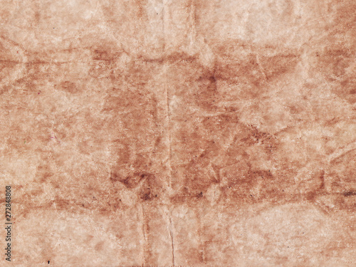 grunge textured abstract old paper sheet beige background. copy space. vintage parchment