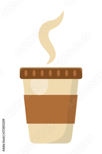 Isolated coffee mug design vector illustrator