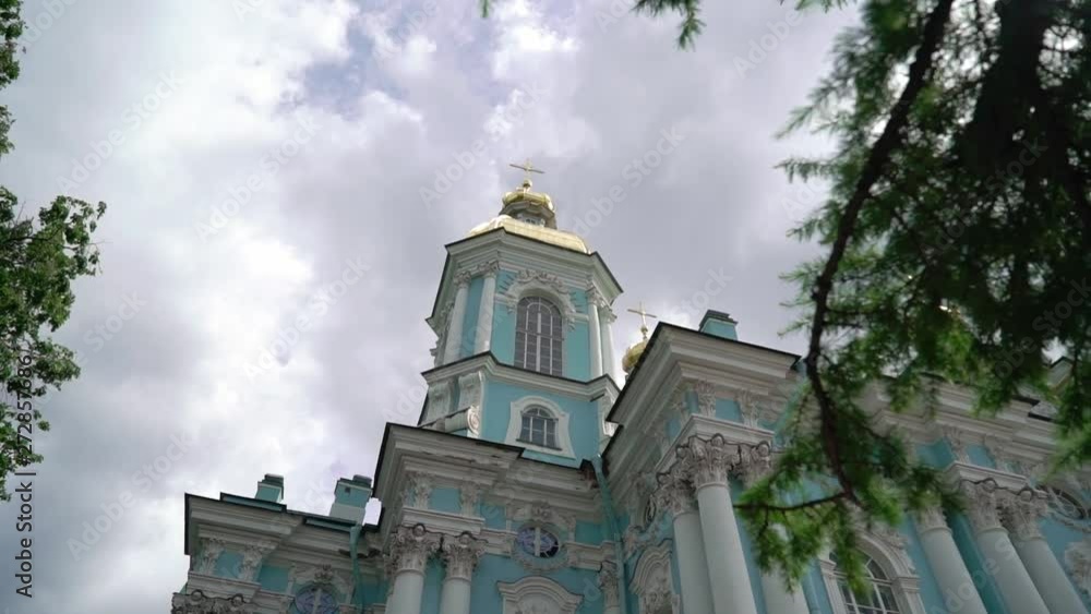 Nikolsky marine cathedral building in Saint-Petersburg Nikolsky marine cathedral building in Saint-Petersburg