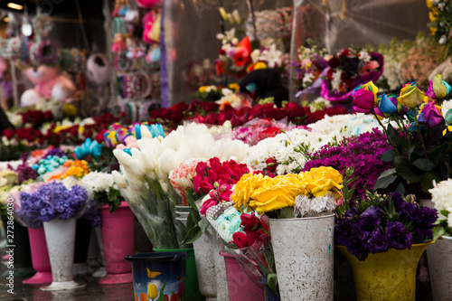 Wallpaper Mural  colorful flowers Torontodigital.ca