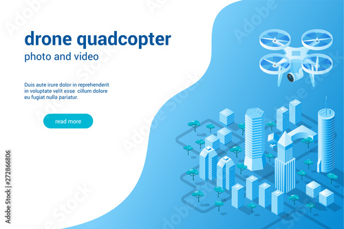 Quadcopter photo video concept02