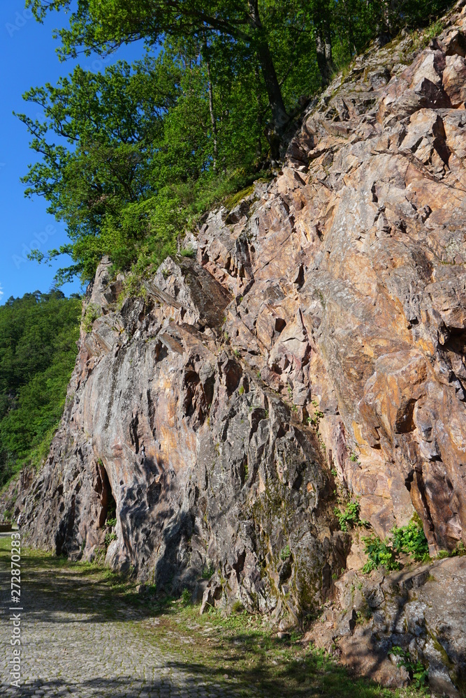 Granit Klettern im Schwarzwald