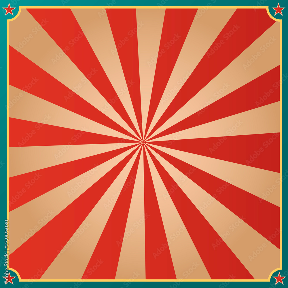 Vintage carnival background. Circus flyer.
