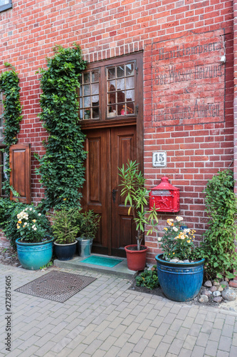Obraz na płótnie Deutschland, Potsdam, Holländisches Viertel, Historisches Quartier w salonie