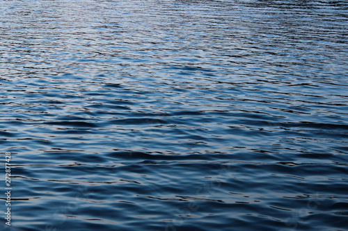 deep blue water surface