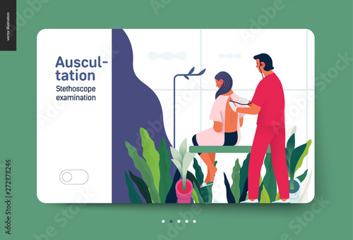Medical tests template - auscultation