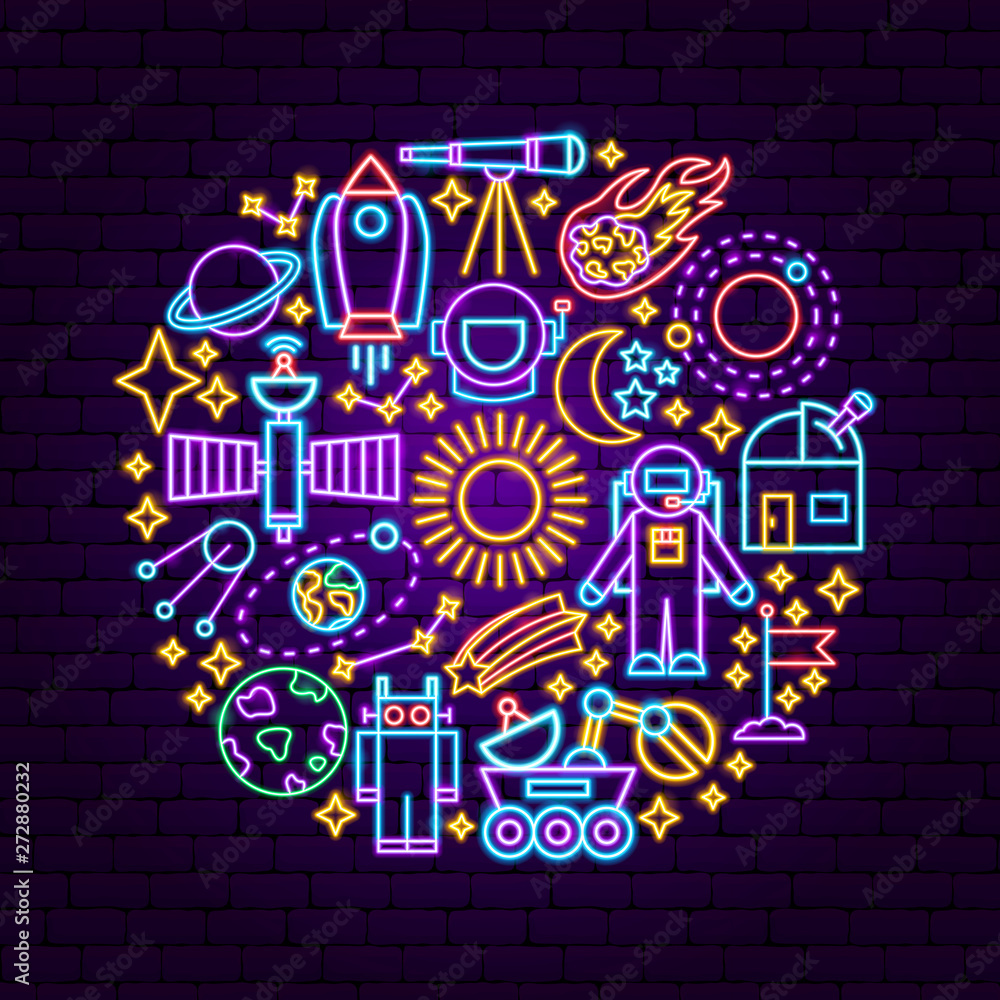Space Neon Concept Space Neon Concept