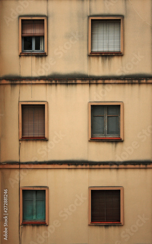 Building facade and windows