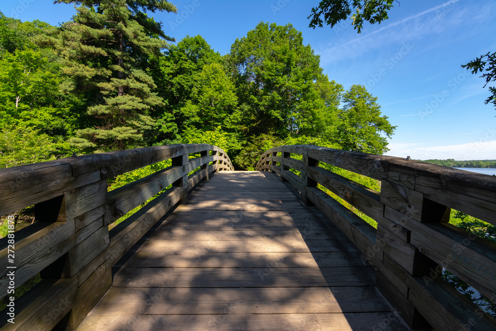 Bridge in Starved Rock Bridge in Starved Rock